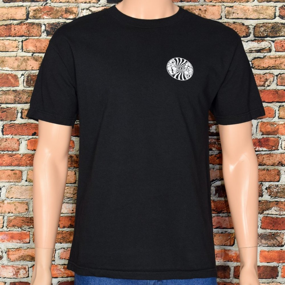 RARE Vintage Girl Skateboards Co Black Short Sleeve Skate T-Shirt - L